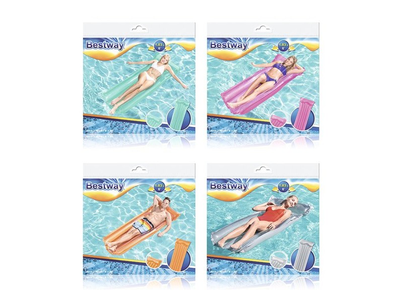 Надуваем матрак Bestway Deluxe 183 x 76 cm
