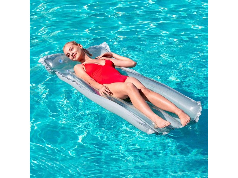 Надуваем матрак Bestway Deluxe 183 x 76 cm