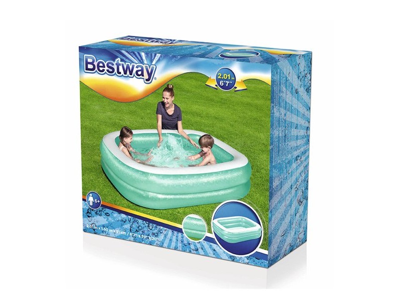 Детски басейн Bestway Многоцветен 201 x 150 x 51 cm