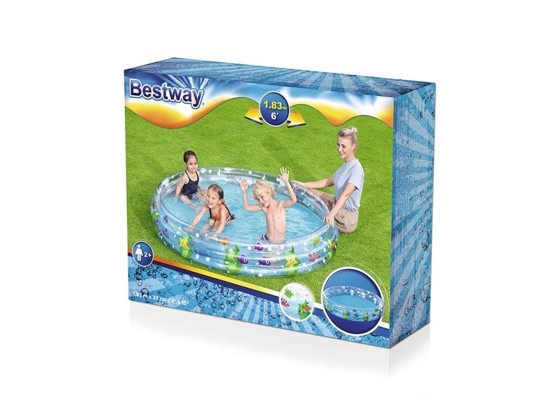 Детски басейн Bestway Военен 183 x 33 cm