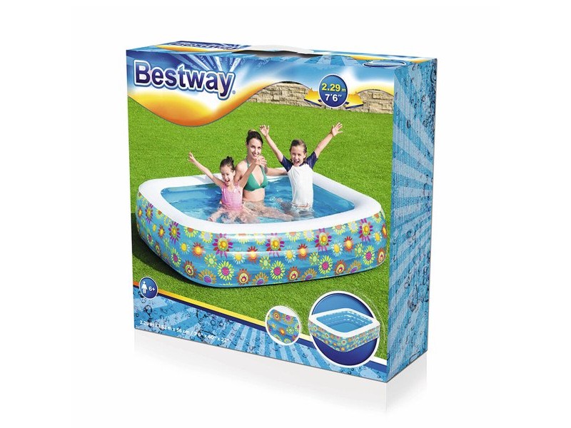 Детски басейн Bestway Многоцветен 229 x 152 x 56 cm Цветен