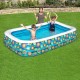 Детски басейн Bestway Многоцветен 305 x 183 x 56 cm Цветен