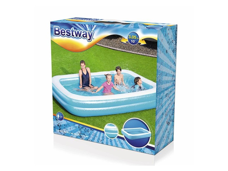 Детски басейн Bestway Многоцветен 305 x 183 x 46 cm
