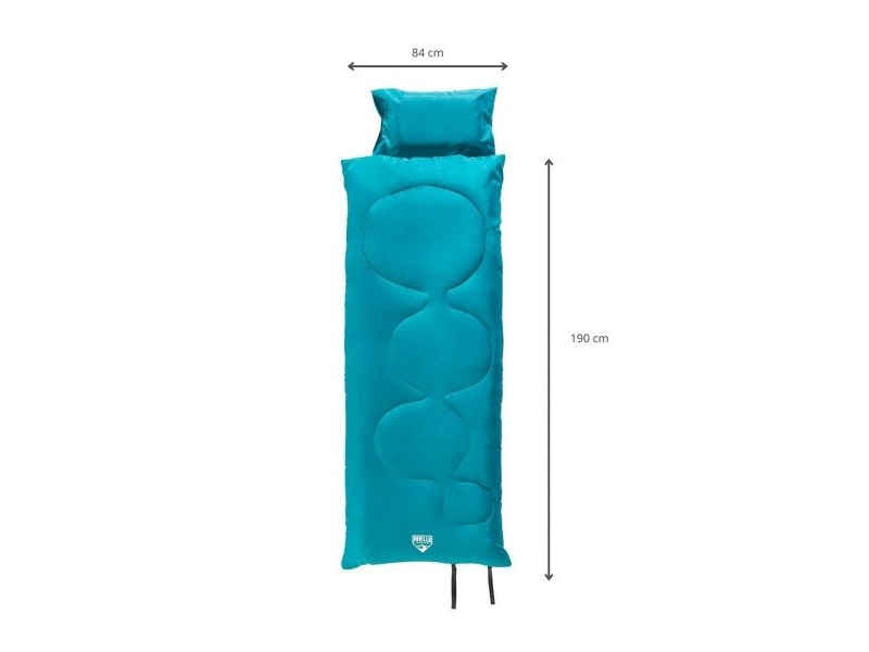 спален чувал Bestway Син 190 x 84 cm 3º - 8 ºC