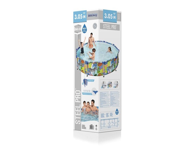 Басейн Подвижен Bestway Steel Pro 305 x 66 cm