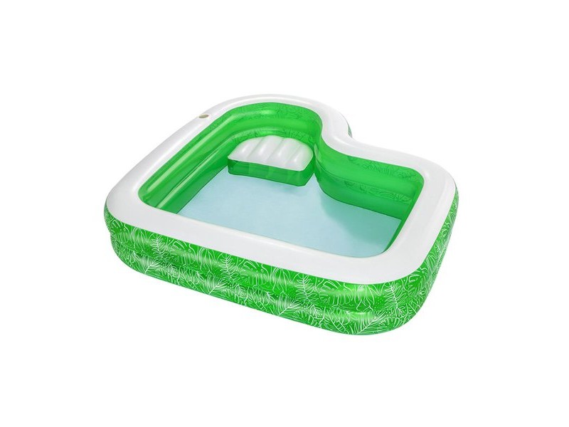 Детски басейн Bestway Зелен Многоцветен 231 x 231 x 51 cm