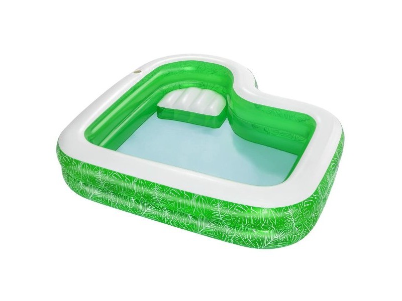 Детски басейн Bestway Зелен Многоцветен 231 x 231 x 51 cm