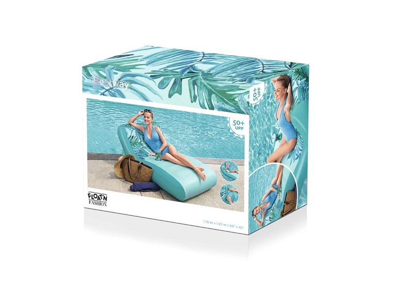 Надуваем матрак Bestway Luxury 176 x 107 cm