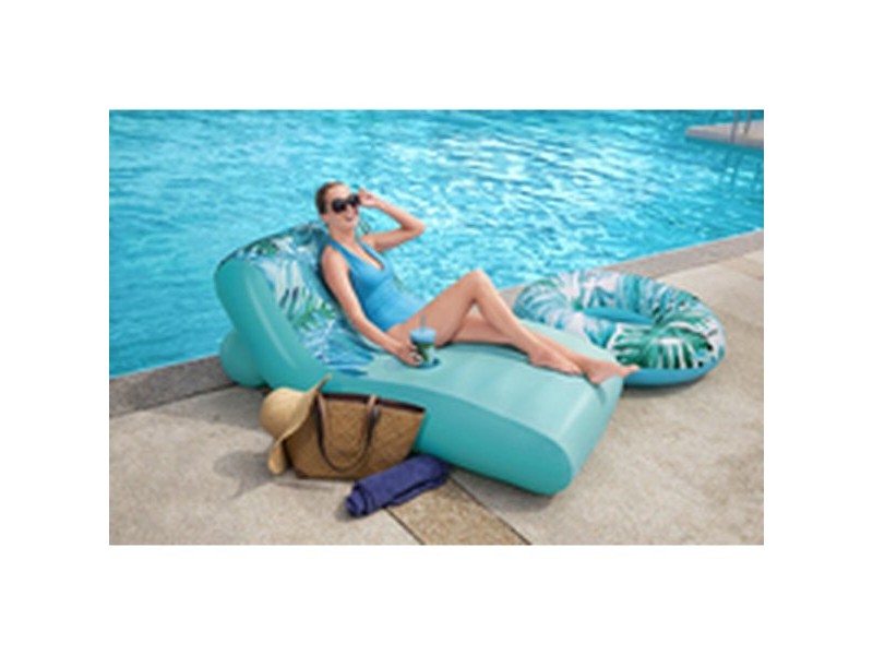 Надуваем матрак Bestway Luxury 176 x 107 cm