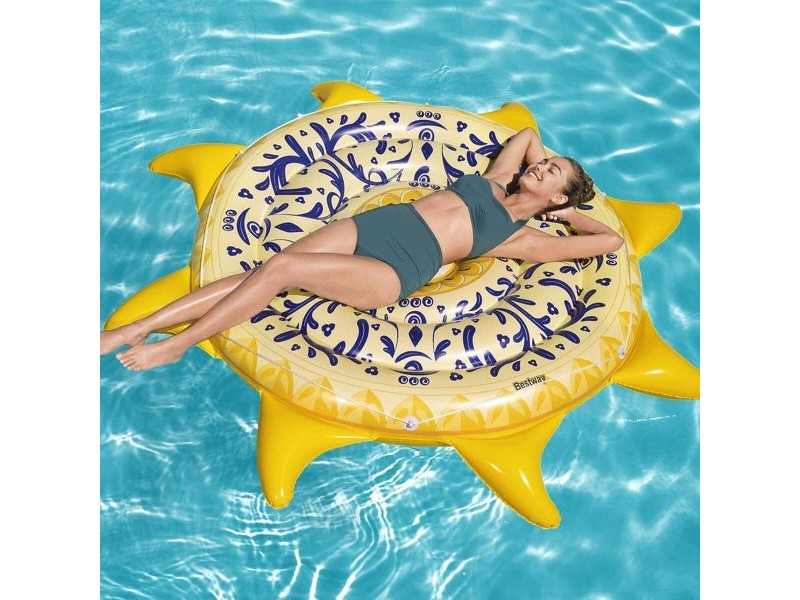 Надуваем Остров Bestway 226 x 226 cm