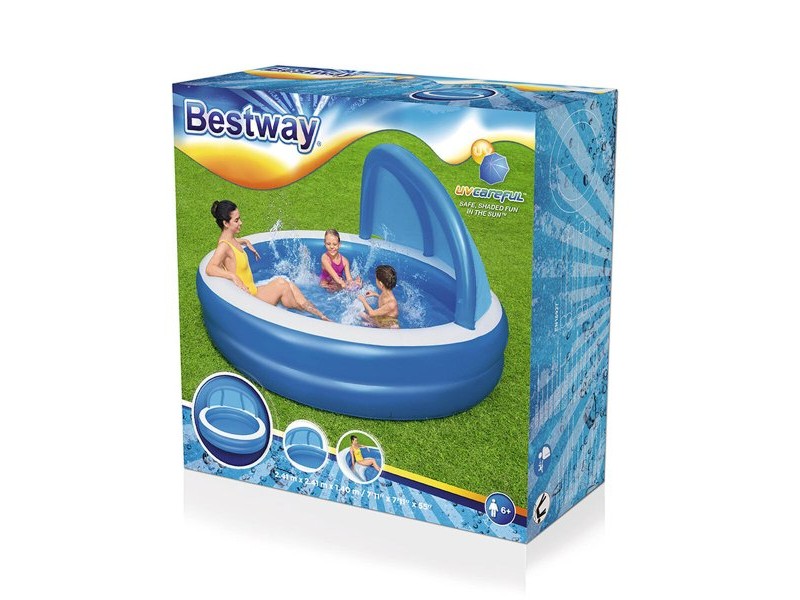 Детски басейн Bestway Многоцветен 241 x 241 x 140 cm