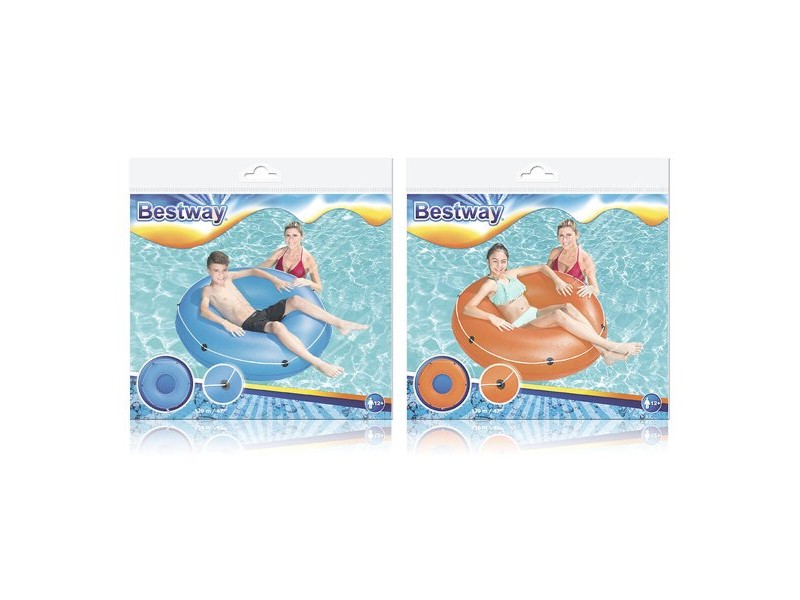 Надуваема Плувка Bestway Син Оранжев Ø 119 cm