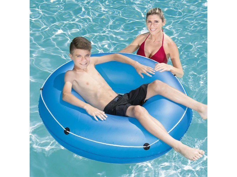 Надуваема Плувка Bestway Син Оранжев Ø 119 cm