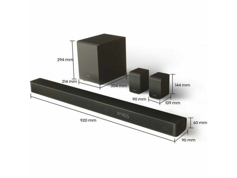 Soundbar система Hisense AX5100G    340W Черен