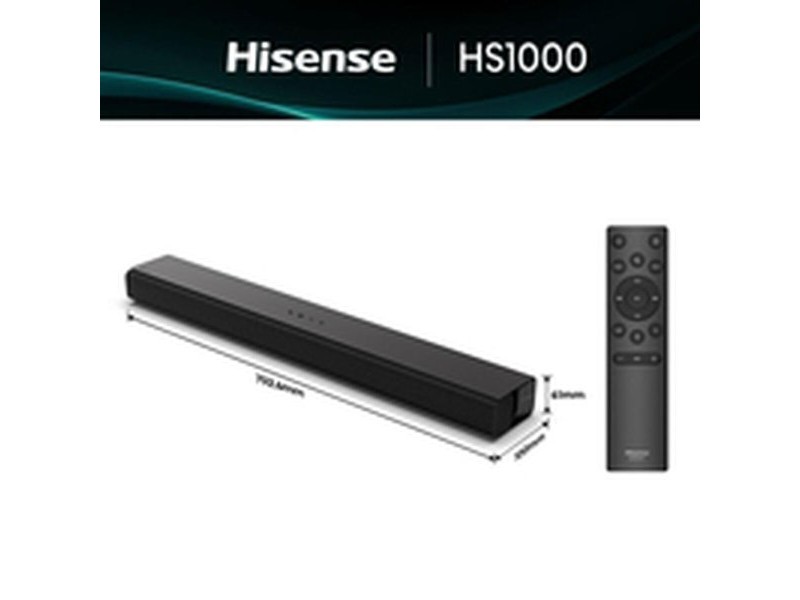 Soundbar система Hisense HS1000     120W Черен 120 W
