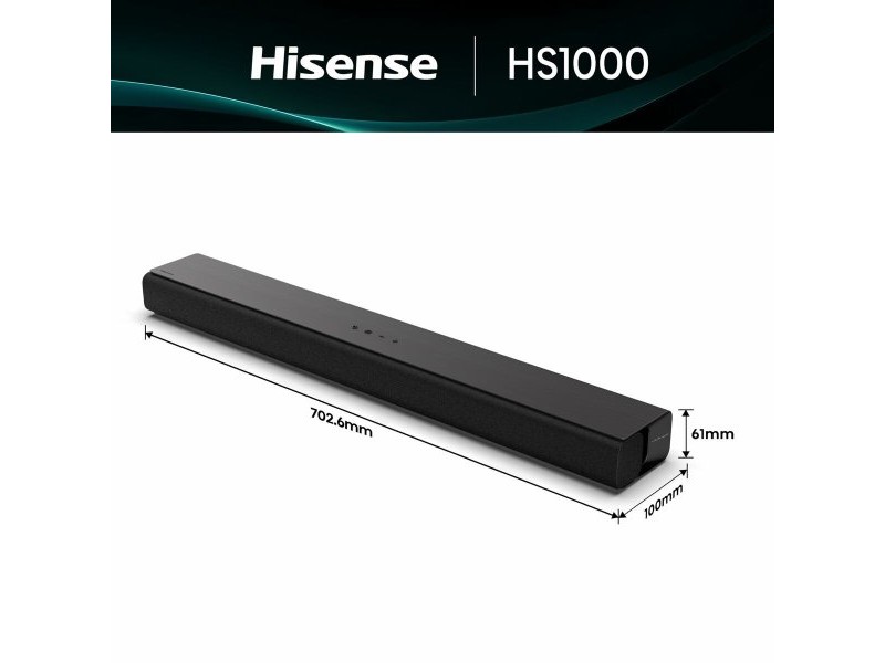 Soundbar система Hisense HS1000     120W Черен 120 W