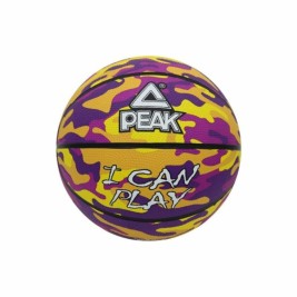 Баскетболна Топка Peak Peak Camo Ball Жълт Лилав (Размер 5)
