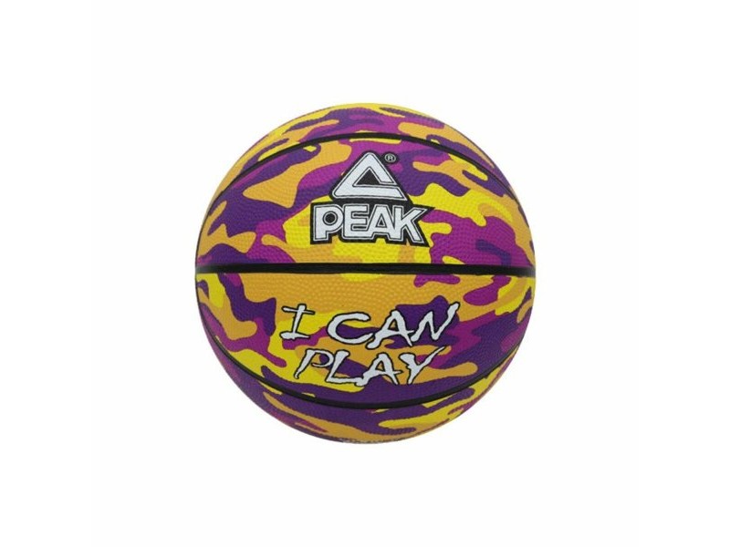 Баскетболна Топка Peak Peak Camo Ball Жълт Лилав (Размер 5)
