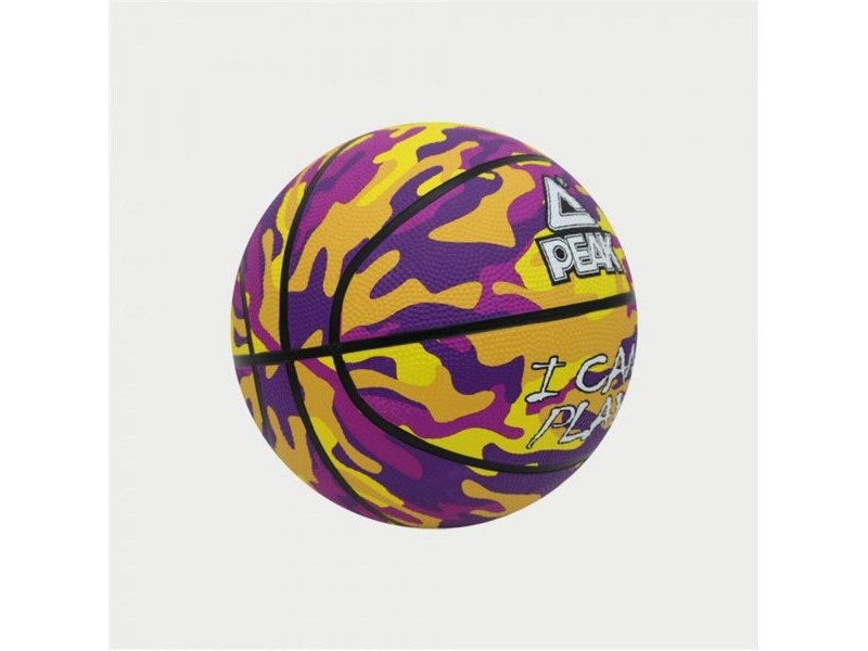 Баскетболна Топка Peak Peak Camo Ball Жълт Лилав (Размер 5)
