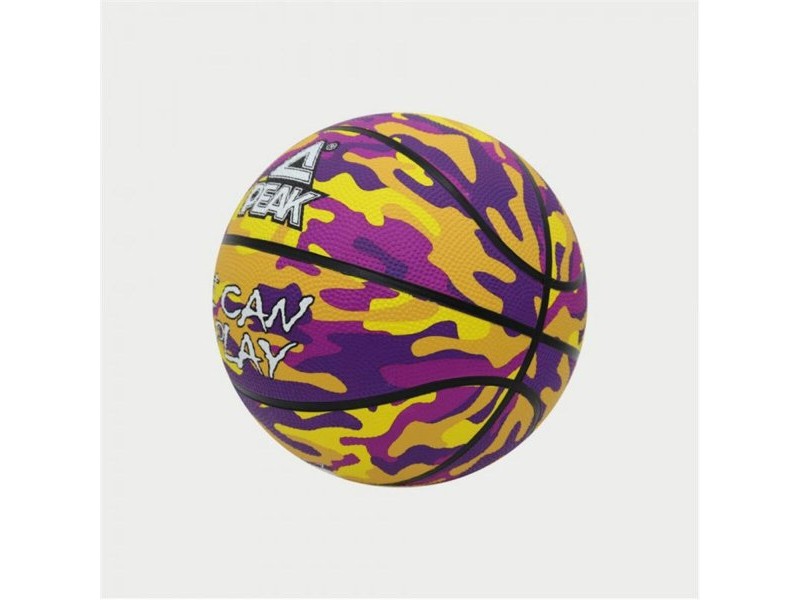 Баскетболна Топка Peak Peak Camo Ball Жълт Лилав (Размер 5)