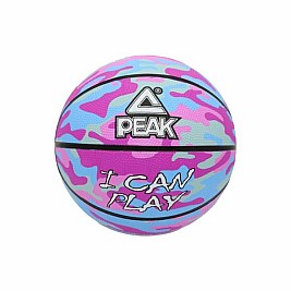 Баскетболна Топка Peak Peak Camo Ball Син Светло розово (Размер 5)