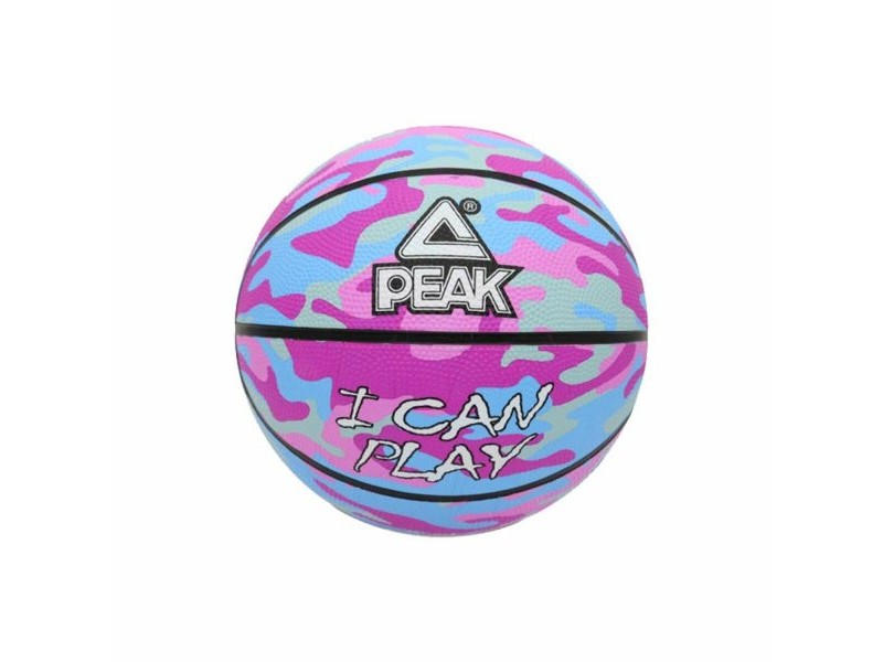 Баскетболна Топка Peak Peak Camo Ball Син Светло розово (Размер 5)