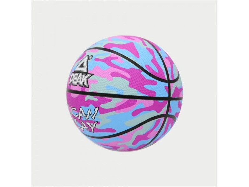 Баскетболна Топка Peak Peak Camo Ball Син Светло розово (Размер 5)