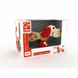 Играчка за дърпане Hape E0347 22 x 16,2 x 9,2 cm Куче