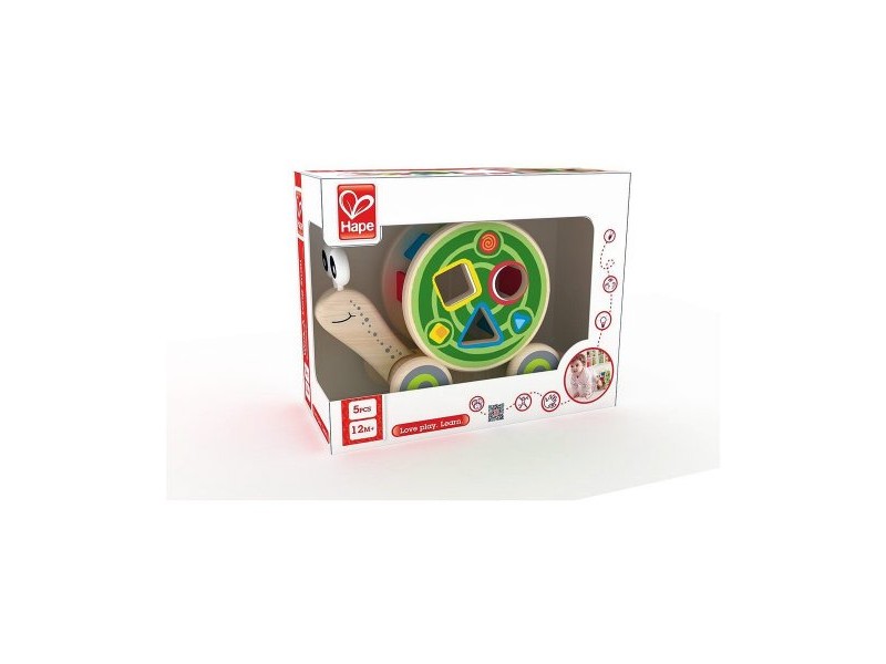 Интерактивна Играчка Hape Nestable Snail 30 x 18,6 x 11 cm