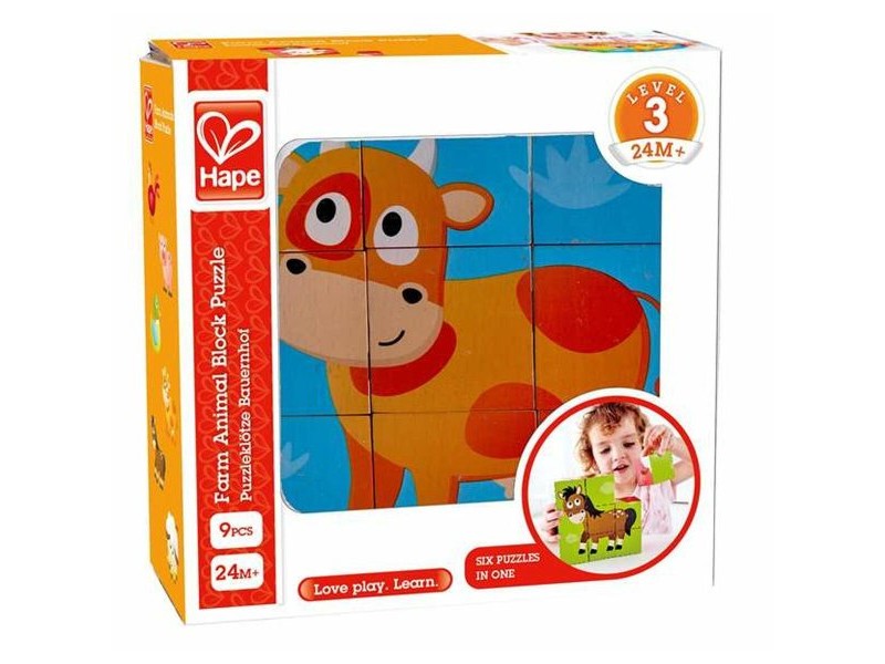 Пъзел Hape Ферма