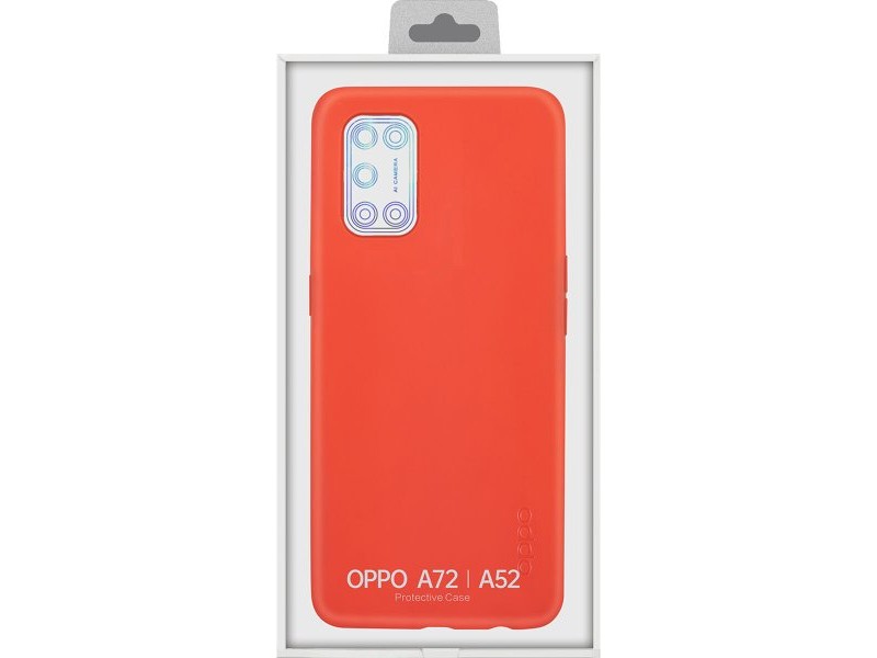 Калъф за мобилен телефон Oppo A52/A72 Червен