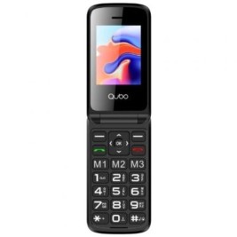 Мобилен телефон за по-възрастни хора Qubo Qubo X-247 Черен