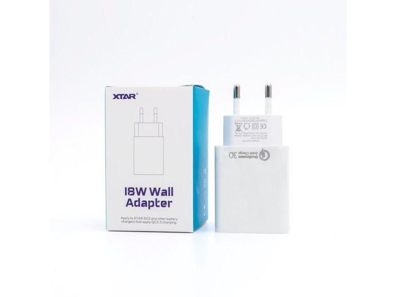 Зарядно за стена Xtar DBS15Q Бял