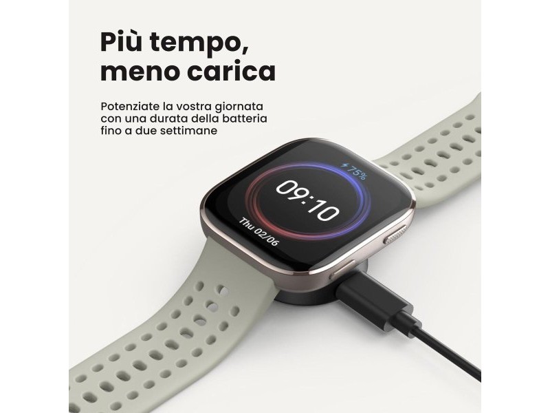 Смарт часовник Amazfit BIP 6 BLACK Черен 1,97