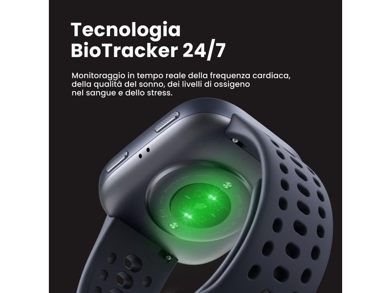 Смарт часовник Amazfit BIP 6 BLACK Черен 1,97