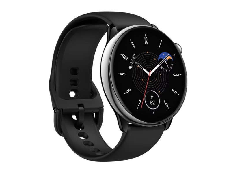 Смарт часовник Amazfit Ø 46 mm Черен