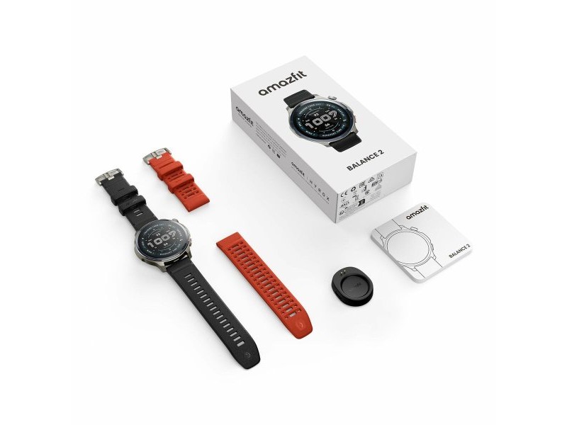 Смарт часовник Amazfit Balance 2 Черен Сив 1,5