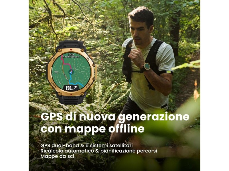 Смарт часовник Amazfit W2443EU1N Черен 1,5