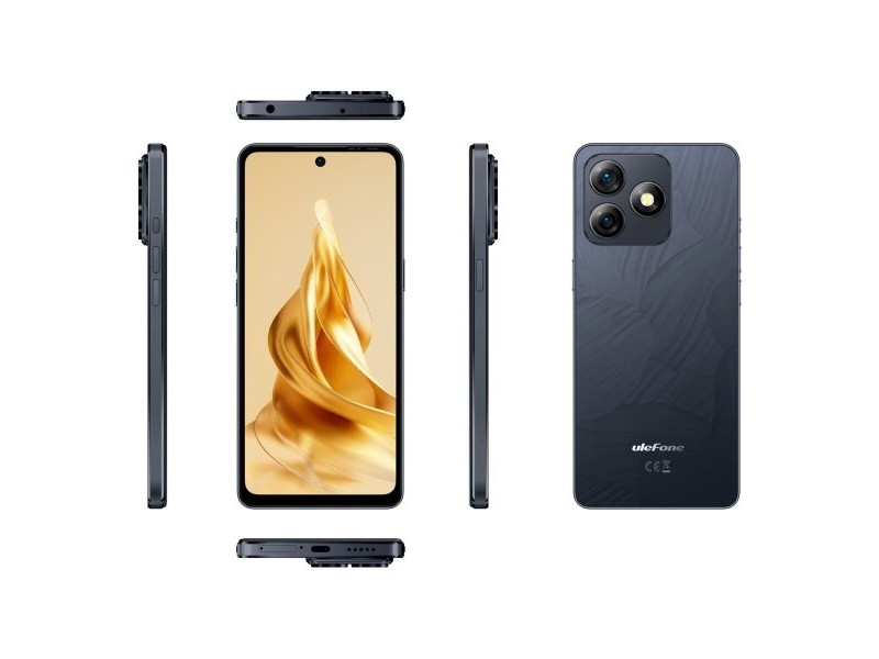 Смартфони Ulefone Note 18 Pro 6 GB RAM 256 GB Черен