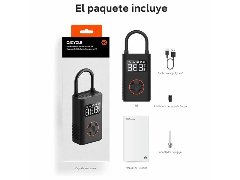 Въздушен Компресор QICYCLE N3