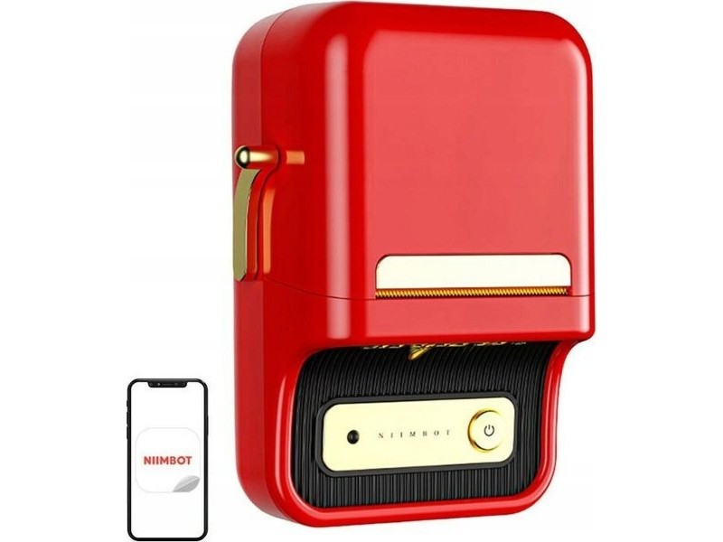 Ръчен Етикет NIIMBOT B21S RED