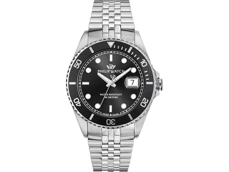 Мъжки часовник Philip Watch R8253597127 Сребрист