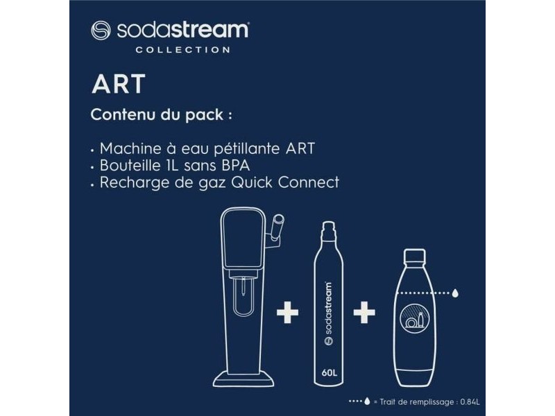 Машина за Сода sodastream ART Mandarine 1 L