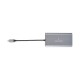 USB извод Kramer Electronics KDock-3 Сребрист Сив