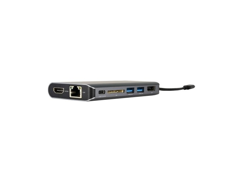 USB извод Kramer Electronics KDock-3 Сребрист Сив