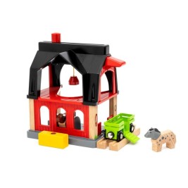 Комплект играчки Ravensburger Animal barn Дървен