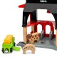 Комплект играчки Ravensburger Animal barn Дървен