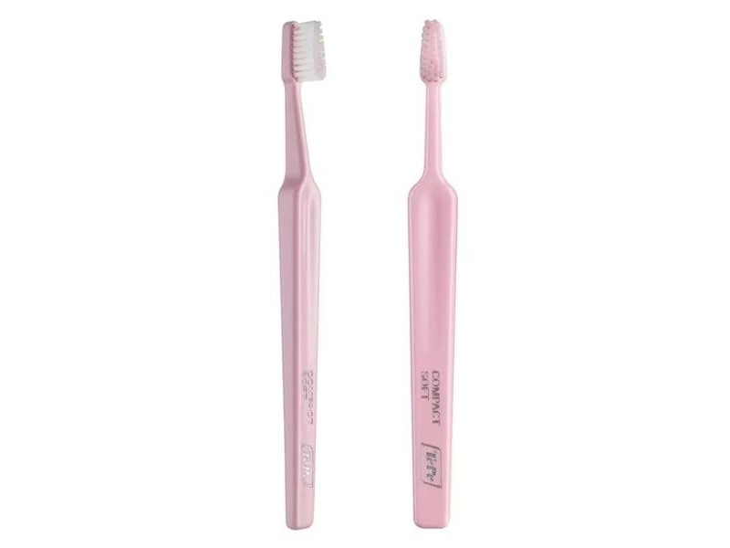 Четка за Зъби Tepe Compact Soft Розов