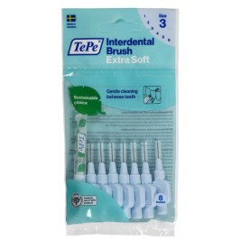 Интердентални четки Tepe Син Супер мек (8 Части)