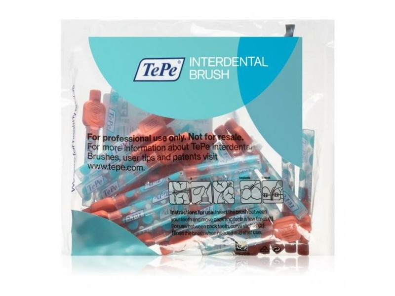 Интердентални четки Tepe Extra Soft Червен 0,5 mm 25 броя